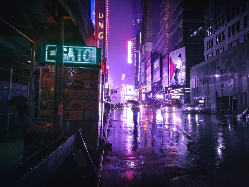 New York street life